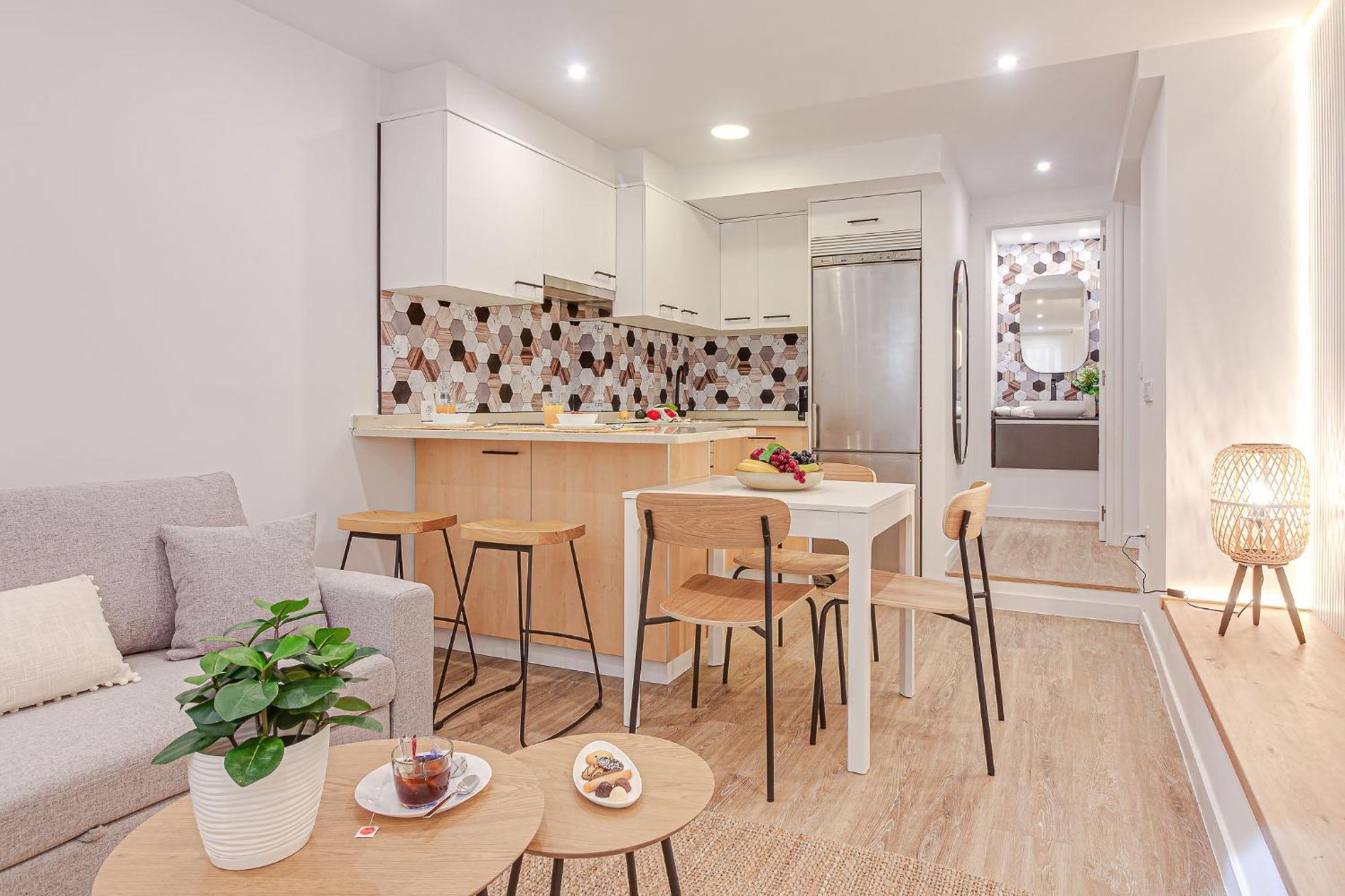 Diseno A Coruna Con Garaje Gratis By Theblueapartments Com 外观 照片