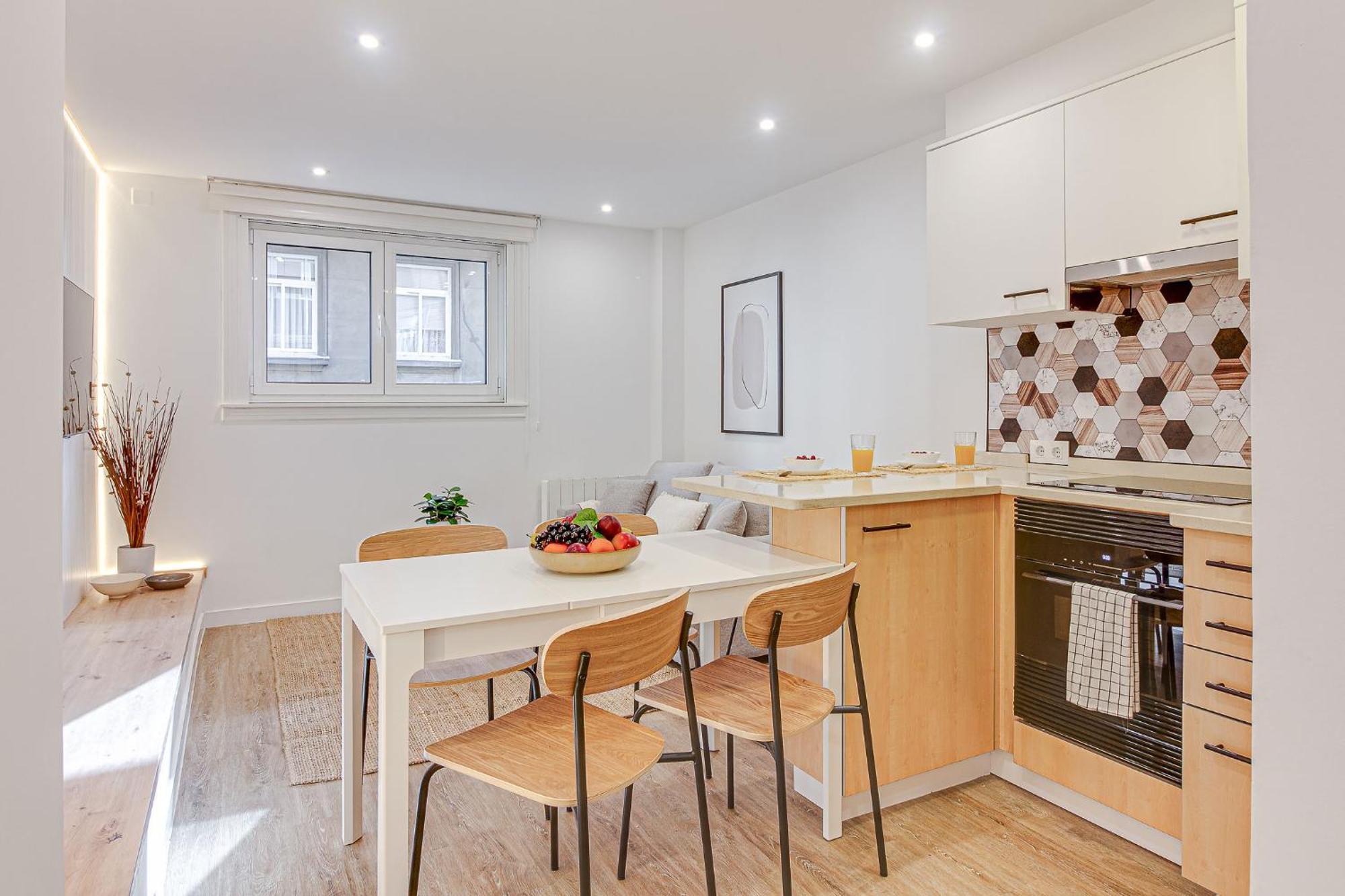 Diseno A Coruna Con Garaje Gratis By Theblueapartments Com 外观 照片